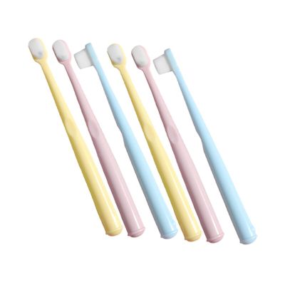 Beaupretty 6pcs Boy Girl's Toothbrush Soft Bristle Compact Design for Travel Daily Use and Oral Cleaning for Boys and Girls