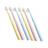 Beaupretty 6pcs Boy Girl's Toothbrush Soft Bristle Compact Design for Travel Daily Use and Oral Cleaning for Boys and Girls view 1