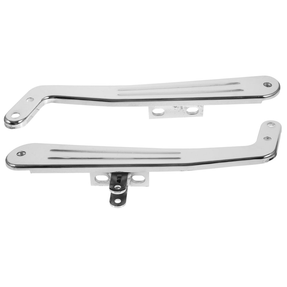 Beaupretty 2pcs Sturdy Electroplated Iron Chair Arm Rests for Hairdressing Barber Shop Chair Wear-resistant Armrest Replacement for Daily Use