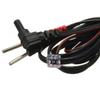 2Pcs 120CM TENS Electrode Lead Wires Jack Plug Pin Connection Pack, Flexible Cables for TENS EMS Massage Units, Replacement Connector Cables for Electrotherapy Instruments view 4