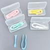 2 Pcs Contact Lens Tweezers Contact Lens Sucker Stick Set Contact Lenses Removal Tool Contact Lens Remover Tweezers and Inserter Kit with Soft Tip Contact Lenses Remover and Insertion Tool view 3