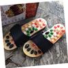 Beaupretty Jade Massage Slippers Cobblestone Foot Health Sandals for Relaxation and Massage in Spa view 3