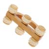 Beaupretty Face and Leg Massager Wooden Roller Design for Muscle Relaxation and Handheld Use During Yoga Stretching Sessions Includes Leg Roller and Hand Held Massager Tools view 1