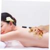Beaupretty Face and Leg Massager Wooden Roller Design for Muscle Relaxation and Handheld Use During Yoga Stretching Sessions Includes Leg Roller and Hand Held Massager Tools view 4