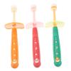 FRCOLOR 3pcs Boys and Girls Toothbrush Manual Soft Bristles Toothbrush for Boy Girl Age Portable Travel for view 1