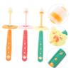 FRCOLOR 3pcs Boys and Girls Toothbrush Manual Soft Bristles Toothbrush for Boy Girl Age Portable Travel for view 2