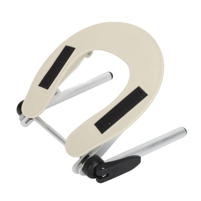 Adjustable Angle Universal Headrest Face Cradle Aluminum Alloy, Hollow Center, Suitable for Massage Beds and Beauty Beds
