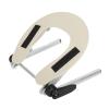 Adjustable Angle Universal Headrest Face Cradle Aluminum Alloy, Hollow Center, Suitable for Massage Beds and Beauty Beds view 1