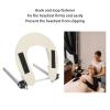 Adjustable Angle Universal Headrest Face Cradle Aluminum Alloy, Hollow Center, Suitable for Massage Beds and Beauty Beds view 2