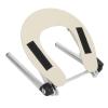 Adjustable Angle Universal Headrest Face Cradle Aluminum Alloy, Hollow Center, Suitable for Massage Beds and Beauty Beds view 4