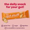 The Gut Stuff High Fibre Fruit & Nut Bars - Peanut Butter Flavour - 24 x 35g Bar Box - Gut Friendly Snack, Gluten-Free, Vegan, Low Calorie, All Natural view 4