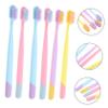 FOMIYES 10pcs Soft Bristles Toothbrush for Adults Manual Teeth Brush Household Use Ergonomic Design for Daily Use and Travel view 4