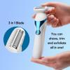 BarberBoss Electric lady shavers for women, electric razor for women, womens electric shavers, womens shaver, ladies shavers, bikini trimmer women, trimmer for women, White view 4