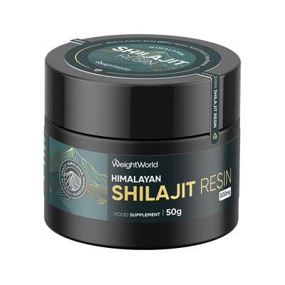 Purified Shilajit Resin Himalayan (50g) | 800mg | Rich in Fulvic Acid (88%) | 3.4% Humic Acid | Turmeric & Ashwagandha Root Extract | 62 Servings
