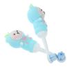FRCOLOR 4pcs Boy Girl Toothbrush Boys and Girls Manual Soft Toothbrush Bear Shape for Teeth Brushing at Home Travel view 2