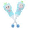FRCOLOR 4pcs Boy Girl Toothbrush Boys and Girls Manual Soft Toothbrush Bear Shape for Teeth Brushing at Home Travel view 3
