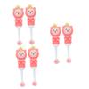 FRCOLOR 6pcs Boys and Girls Toothbrush Cute Bear Design Soft Bristle Toothbrush for Boy Girl Use at Home Travel view 1