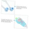 FRCOLOR 6pcs Boys and Girls Toothbrush Cute Bear Toothbrush Soft Bristle for Boy Girl Teeth Brush view 3