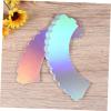 KanDuo Baking Paper Cups,Dessert Wraps Paper, Wedding Decoration 100 Pcs Paper Cups Cupcake Holder Cups Cupcake Wrappers Silver Cupcake Liners Cupcake Cups Symphony Rainbow Powder view 2