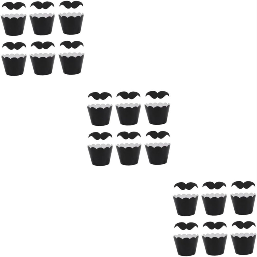 KanDuo Baking Paper Cups,Dessert Wraps Paper, 36pcs Cake Decoration Cupcake Wrappers Lively Parties Party Supplies Outdoor Events Paper Cups Dessert Birthday Parties Liner Cupcake Holder Cups