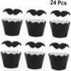 KanDuo Baking Paper Cups,Dessert Wraps Paper, 36pcs Cake Decoration Cupcake Wrappers Lively Parties Party Supplies Outdoor Events Paper Cups Dessert Birthday Parties Liner Cupcake Holder Cups view 4