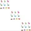 KanDuo Baking Paper Cups,Dessert Wraps Paper, Cupcake Cups 100pcs Paper Cups Cup Holder Cake Muffin Animal Decor view 1