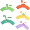 KanDuo Baking Paper Cups,Dessert Wraps Paper, Cupcake Cups 100pcs Paper Cups Cup Holder Cake Muffin Animal Decor view 2