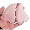 FRCOLOR 2pcs Massaging Board Gua Sha Body Massage Tool for Women Natural Scraping Plate for Beauty Skin Care Stretch Marks Removal view 2