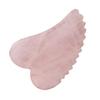 FRCOLOR 2pcs Massaging Board Gua Sha Body Massage Tool for Women Natural Scraping Plate for Beauty Skin Care Stretch Marks Removal view 3