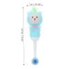 FOMIYES 2Pcs Kids Toothbrushes with Soft Silicone Bristles for Gentle Cleaning, Bear Shape Design Suitable for Toddlers and Children, Manual Children Toothbrush Set for Daily Oral Care view 3