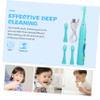 FOMIYES Boy Girl's Electric Toothbrush Years Portable Microfiber Fun Brushing Experience view 2