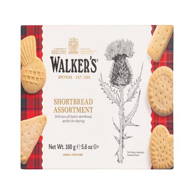 Walker's Shortbread Assortment  Traditional AllButter Scottish Biscuits, 160g