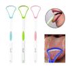 1pcs Tongue Scrapper Reusable Oral Cleaner Brush Fresh Breath Cleaning Coated Care Hygiene N7F9 Tools Cleaning Tongue For Daily view 4