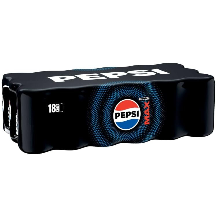 Pepse Max 18 x 330ml - Maximum Taste - No Sugar