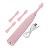 SKISUNO Boys and Girls Electric Toothbrush Pink Waterproof Rechargeable Cartoon Design Portable Children Tooth Brush for Daily Oral Care view 1