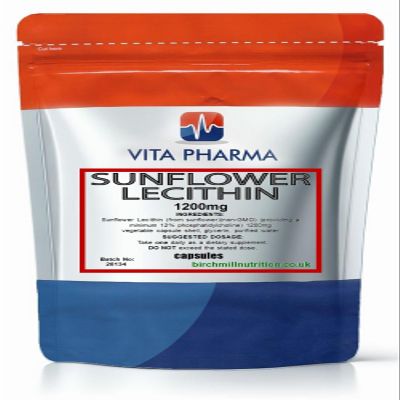 VITA PHARMA Sunflower Lecithin 1200mg 30 Capsules