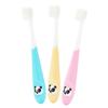 minkissy 3pcs Boy Girl's Toothbrush Soft Bristles Boys and Girls Teeth Cleaning Mini Toothbrush view 1
