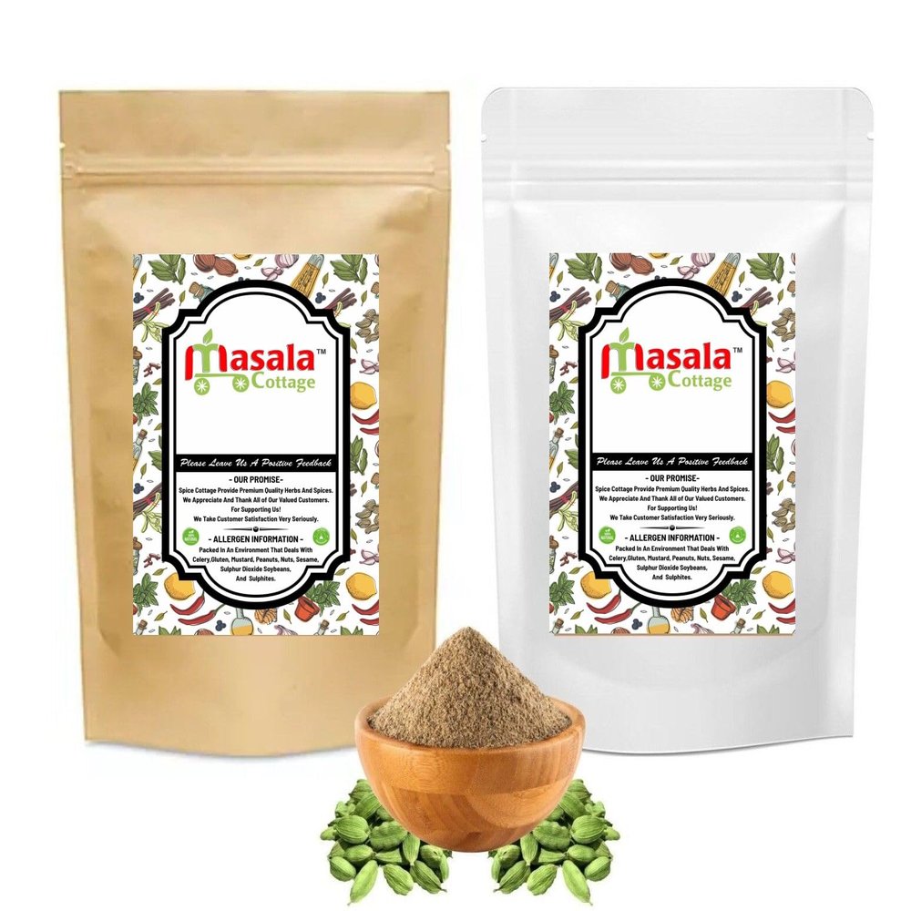 Cardamom Powder | Ground | Cardamon Powder | Green Cardamom Seeds Powder by Masala Cottage 25g-1.9kg (950, Grams)