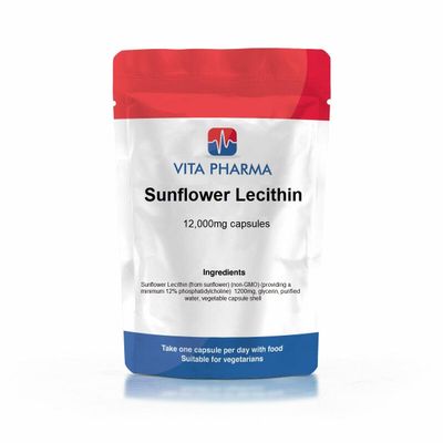 VITA PHARMA Sunflower Lecithin 1200mg 365 Capsules