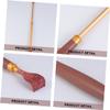 Beavorty 2pcs Extendable Handheld Back Scratcher Itch Relief Bead Massager for Hand and Body Relaxation Portable and Telescopic Design for Older People view 2
