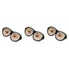 minkissy 3pcs Glasses Eye Eyeshade Spoof Stereoscopic Sleeping Eyeshade for Home Travel Outdoor Trip Pretend Man Pattern view 1
