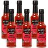Sauce Shop - Honey Sriracha Drizzle, Pack of 6 - Sweet Chilli Flavour, Suitable for Vegetarians, Made in the UK - 6x 190g Glass Jars view 1