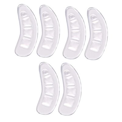 FRCOLOR 3pairs Wear Foot Patch Self-Adhesive Heel Pad for High-Heel Gel Pads Shoes Heel for Women