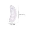 FRCOLOR 3pairs Wear Foot Patch Self-Adhesive Heel Pad for High-Heel Gel Pads Shoes Heel for Women view 2