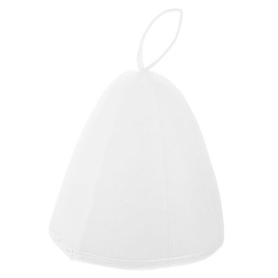 Beavorty 2pcs Thick Felt Sauna Hat for Women Men Shower Cap Sauna Hat Bathing for Spa