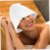 Beavorty 2pcs Thick Felt Sauna Hat for Women Men Shower Cap Sauna Hat Bathing for Spa view 4