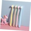 minkissy 6pcs Boy Girl's Toothbrush Portable Soft Bristles Lightweight Ergonomic Design for Travel and Daily Use view 4