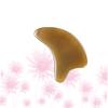minkissy Ox Horn Guasha Board 4mm Dolphin Shape Face and Neck Scraping Massage Tool for Adults, Traditional Facial Massager and Beauty Scraping Equipment for Relaxation and Wellness view 2