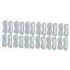 Beavorty 12pairs Cow Leather Abrasion-Resistant Heel Pads Wear Foot Heel Cushions Thickened Foot Care Grey view 1
