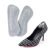 Beavorty 12pairs Cow Leather Abrasion-Resistant Heel Pads Wear Foot Heel Cushions Thickened Foot Care Grey view 4